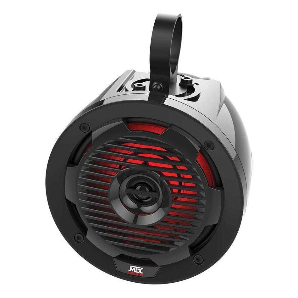 MTX Audio Kawasaki Teryx/Mule Bluetooth Overhead Audio Sound Bar with 2-Channel Amplifier & 2 Roll Cage Speaker System