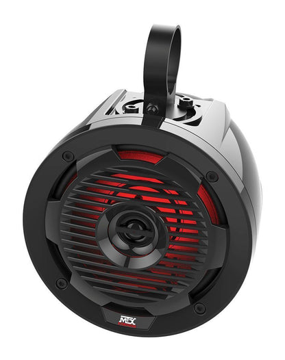 MTX Audio Kawasaki Teryx/Mule Bluetooth Overhead Audio Sound Bar with 2-Channel Amplifier & 2 Roll Cage Speaker System