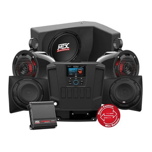 MTX Audio Polaris Ranger Audio System Four Speaker Dual Amplifier & Single Subwoofer