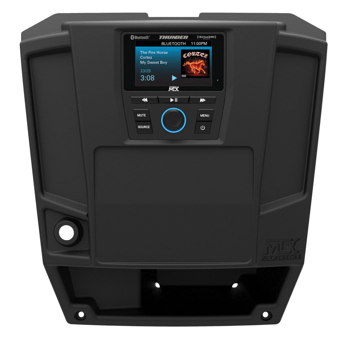 MTX Audio Polaris Ranger Side-by-Sides Mudrngrdk Dash Kit for Awmc3 Media Controller
