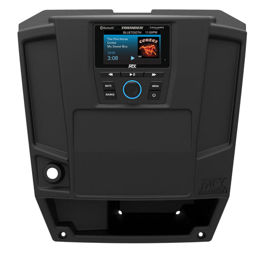 MTX Audio Polaris Ranger Side-by-Sides Mudrngrdk Dash Kit for Awmc3 Media Controller