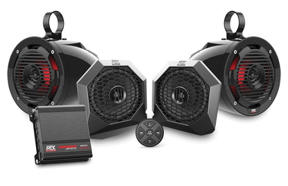 MTX Audio Polaris RZR 900/XP 1000 Bluetooth Enabled 4 Speaker Audio System