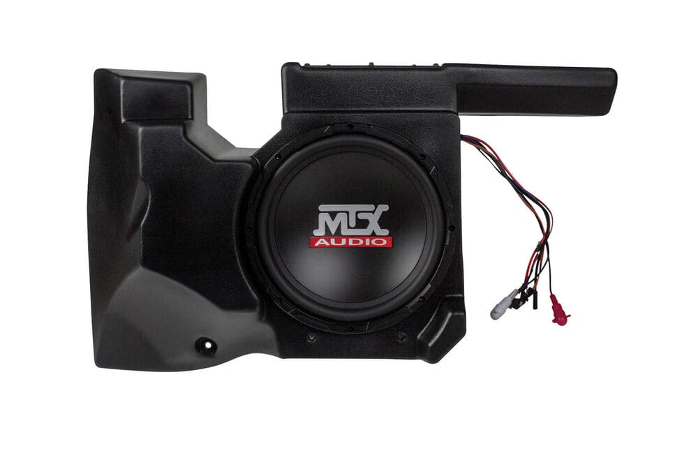 MTX Audio Polaris RZR 900/XP 1000 Bluetooth Overhead Audio Sound Bar 2-Channel Amplifier 2 Cage Mounted Speakers & Amplified Subwoofer
