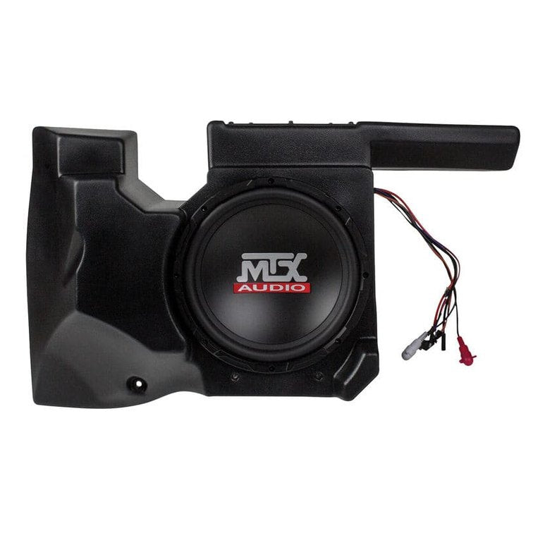 MTX Audio Polaris RZR 900/XP 1000 Bluetooth Overhead Audio Sound Bar 2-Channel Amplifier 2 Cage Mounted Speakers & Amplified Subwoofer
