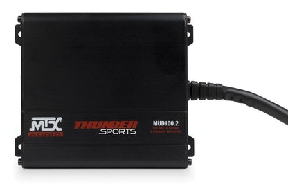 MTX Audio Polaris RZR Audio System with Two Speaker Dual Amplifier & Single Subwoofer