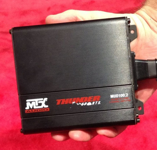 MTX Audio Polaris RZR Bluetooth Overhead Audio Sound Bar with 2-Channel Amplifier & 2 Roll Cage Speaker System