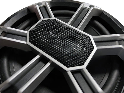 MTX Audio PS65C 6.5” 85-Watt RMS 4Ω Coaxial Speaker Pair IP-67 Rated with RGB Lighting and Customizable Grille