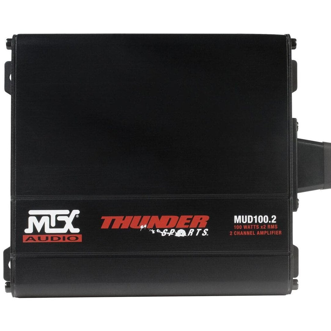 MTX Audio Universal Audio Package With Amplifier & 2 Roll Cage Speakers
