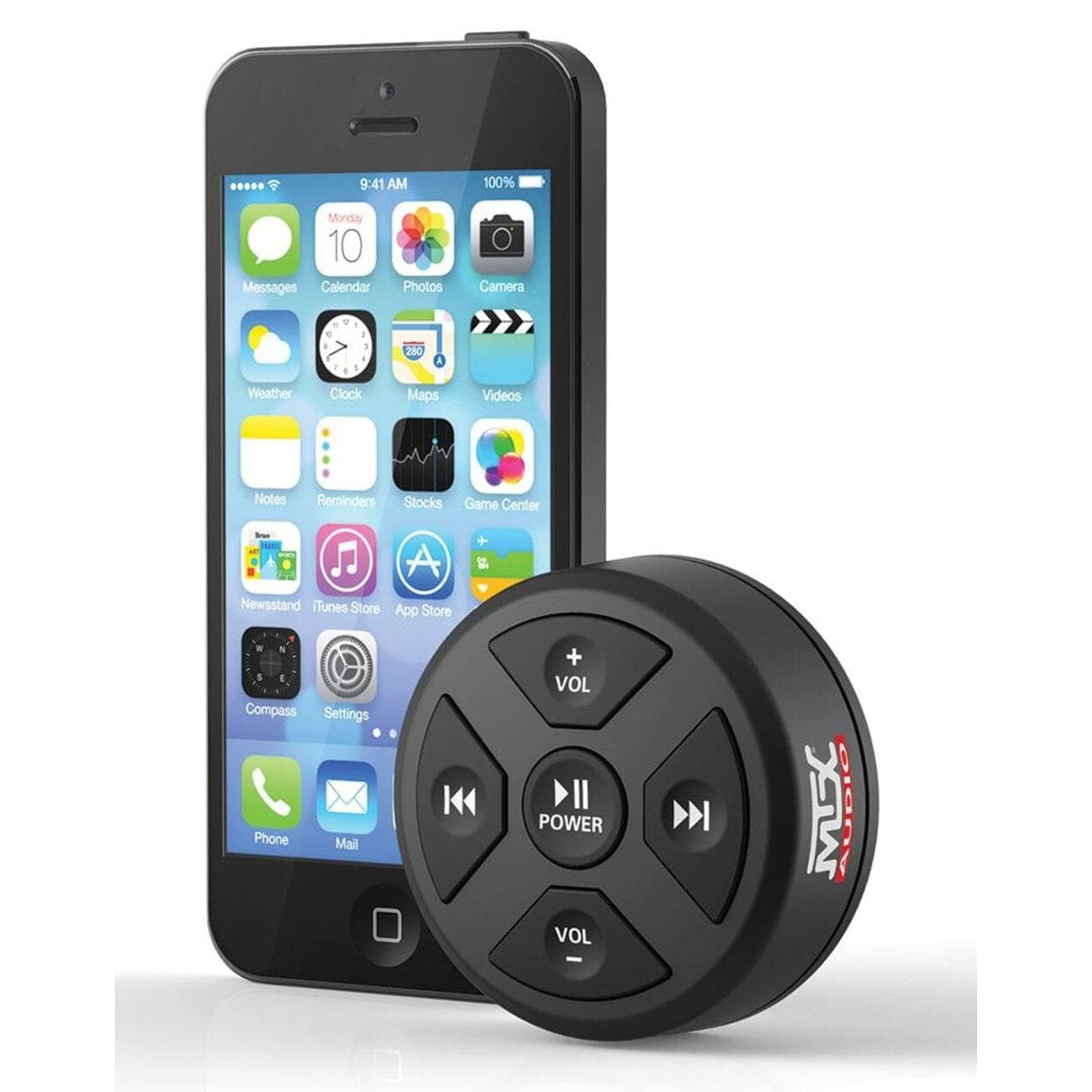 MTX Audio Universal Bluetooth Audio Package With Amplifier & 4 Roll Cage Speakers