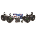 MTX Audio Universal Bluetooth Switch Audio Package with Amplifier & 4 Roll Cage Speakers