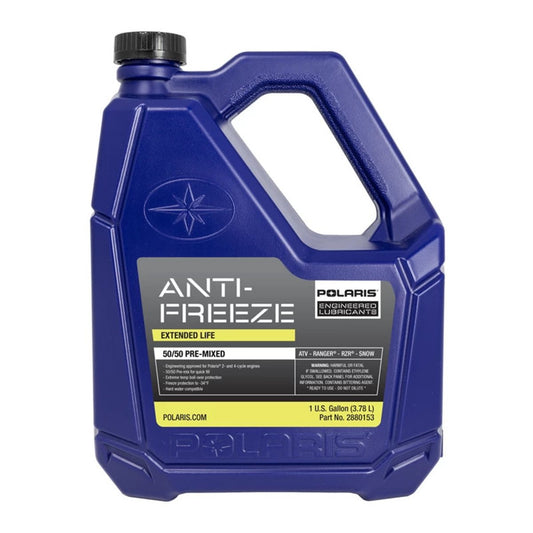 Polaris 50/50 Premix Extended Life Antifreeze Snowmobiles & ORV Aluminum Cooling Systems