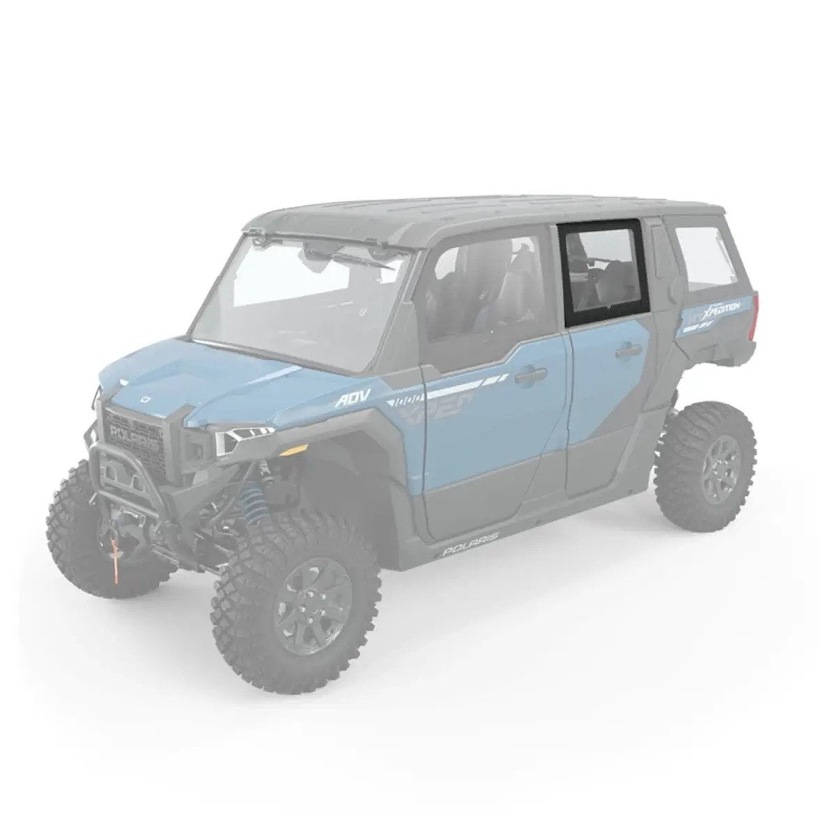 Polaris Xpedition Canvas Upper Doors - Rear