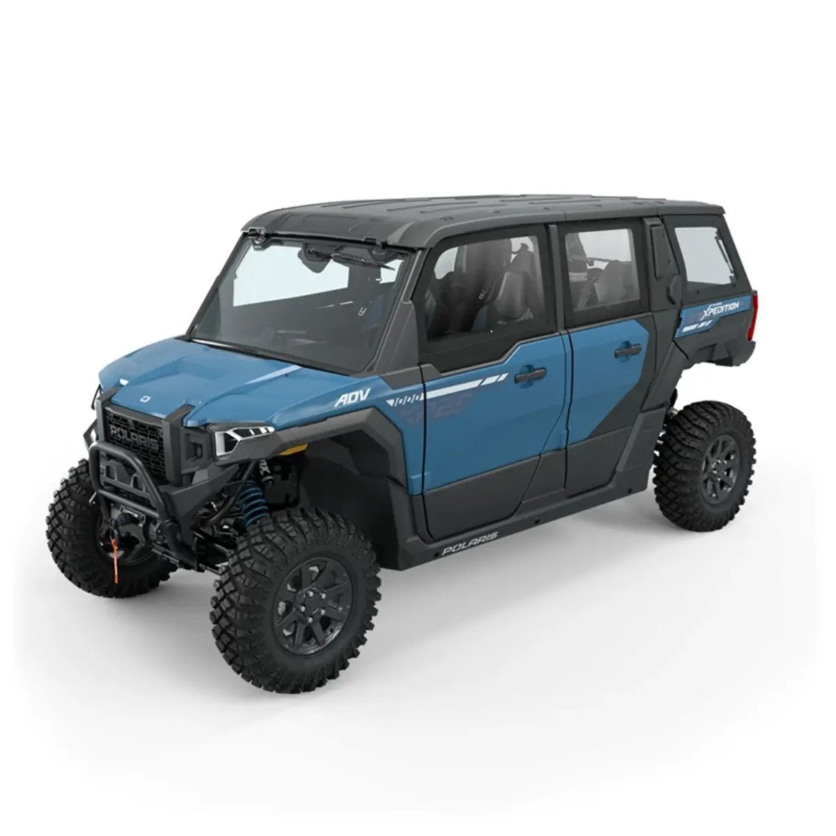 Polaris Xpedition Canvas Upper Doors - Rear