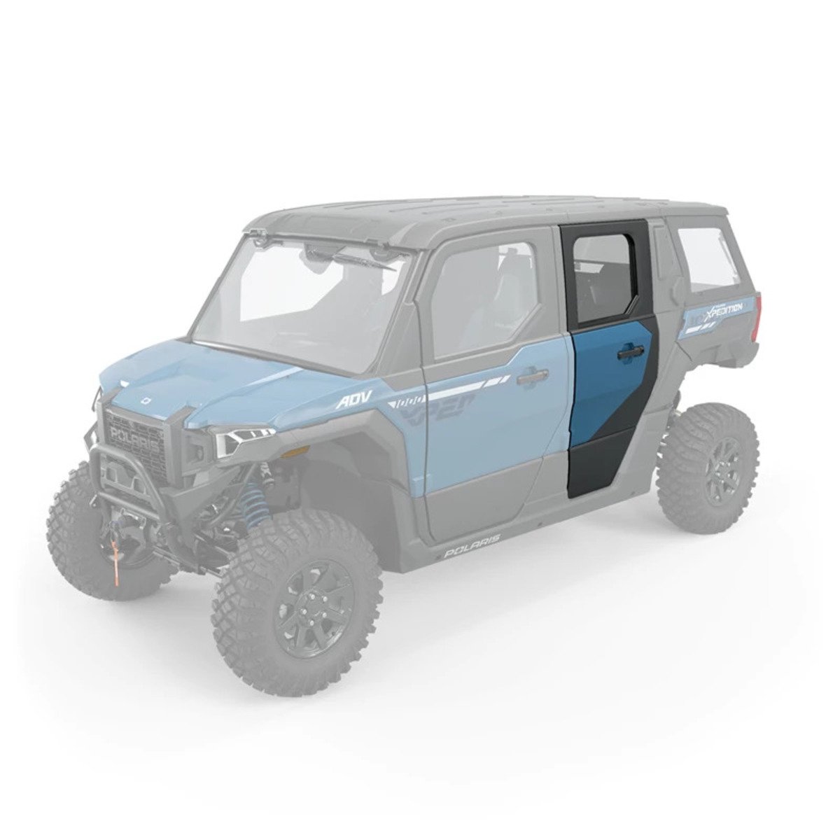 Polaris Xpedition Full Poly Doors - Power Windows - Rear