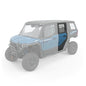 Polaris Xpedition Full Poly Rear Doors - Manual Windows