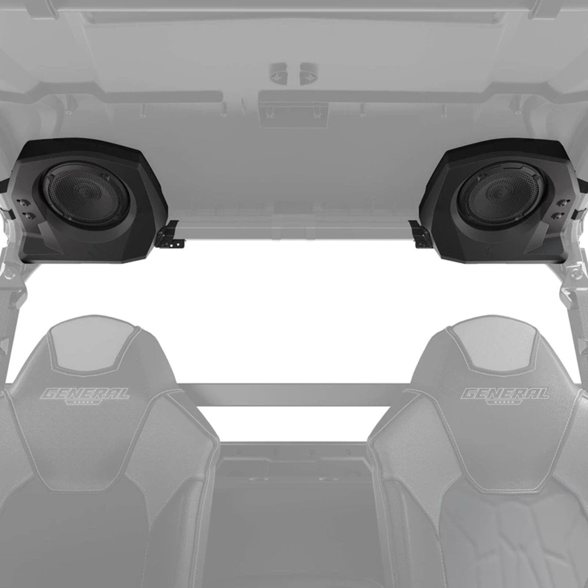 Polaris General Ride Command Audio Kit by Rockford Fosgate - Stage 4