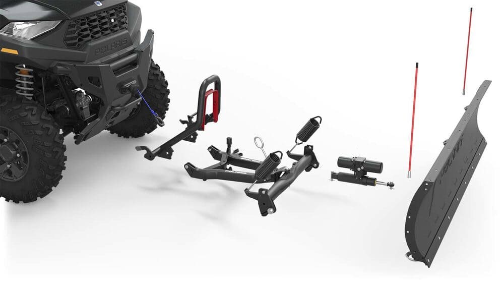 Polaris Glacier Pro HD Plow System with Hydraulics