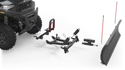 Polaris Glacier Pro HD Plow System with Hydraulics