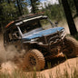 Polaris Xpedition Lock & Ride Hard Coat Poly Half Windshield