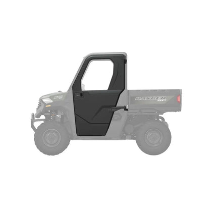 Polaris Ranger SP 570 Poly Front Door Set with Manual Windows - Black