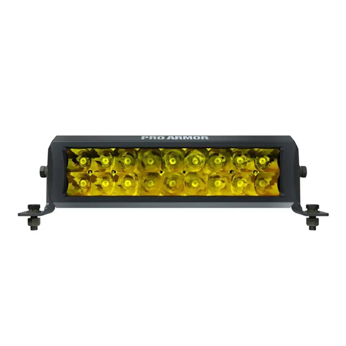 Polaris Pro Armor 11" Dual Row LED Spot Light - Amber Lens