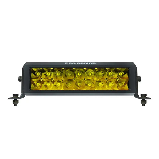 Polaris Pro Armor 11" Dual Row LED Spot Light - Amber Lens