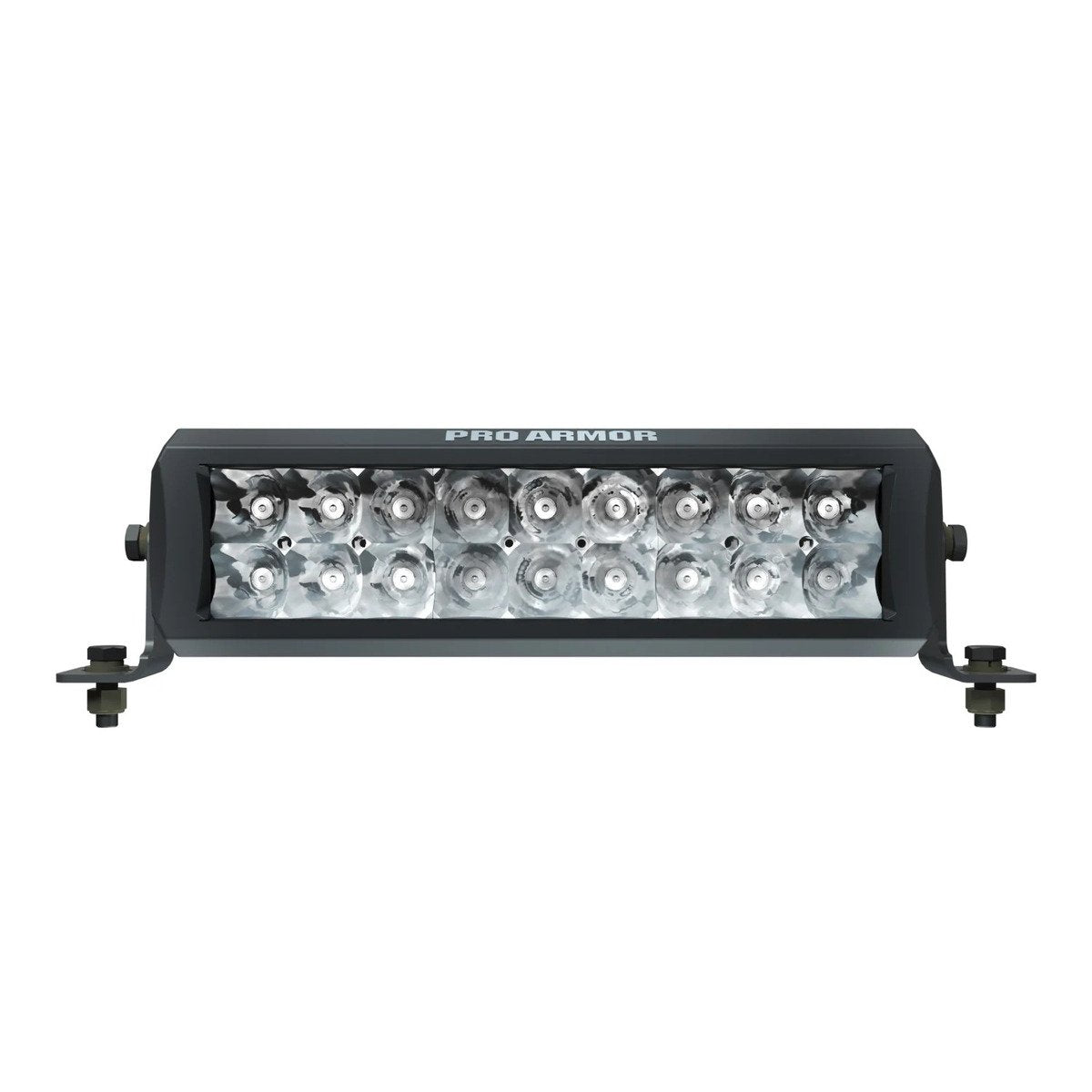Polaris Pro Armor 11" Dual Row LED Spot Light - Clear Lens