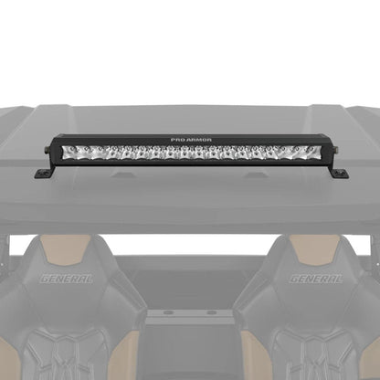 Polaris Pro Armor 20" Single Row Combo LED Light Bar - Clear Lens