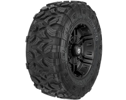 Polaris Pro Armor 4202 & Harvester 27" x 10" R14 Wheel & Tire Set - Matte Black