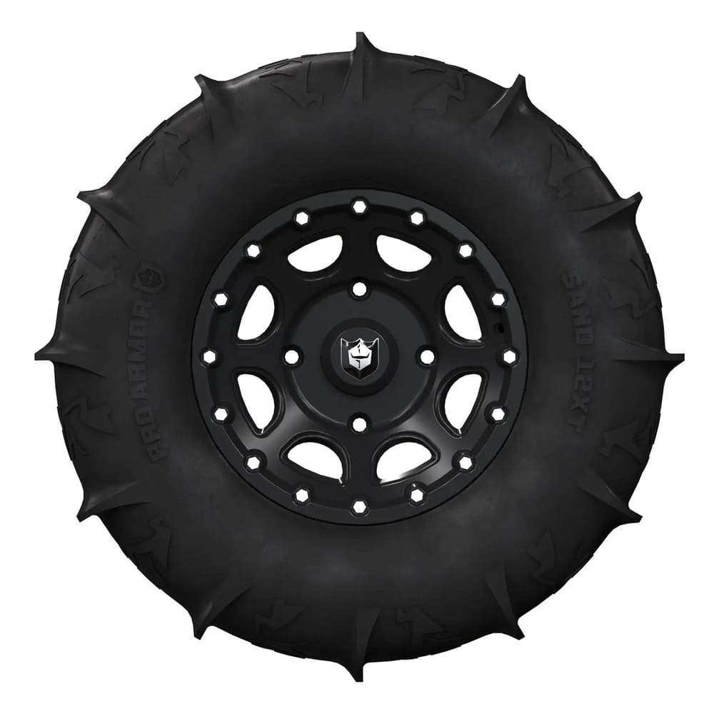 Polaris Pro Armor 4204 & Sand 12XT 30" R14 Wheel & Tire Set - Matte Black