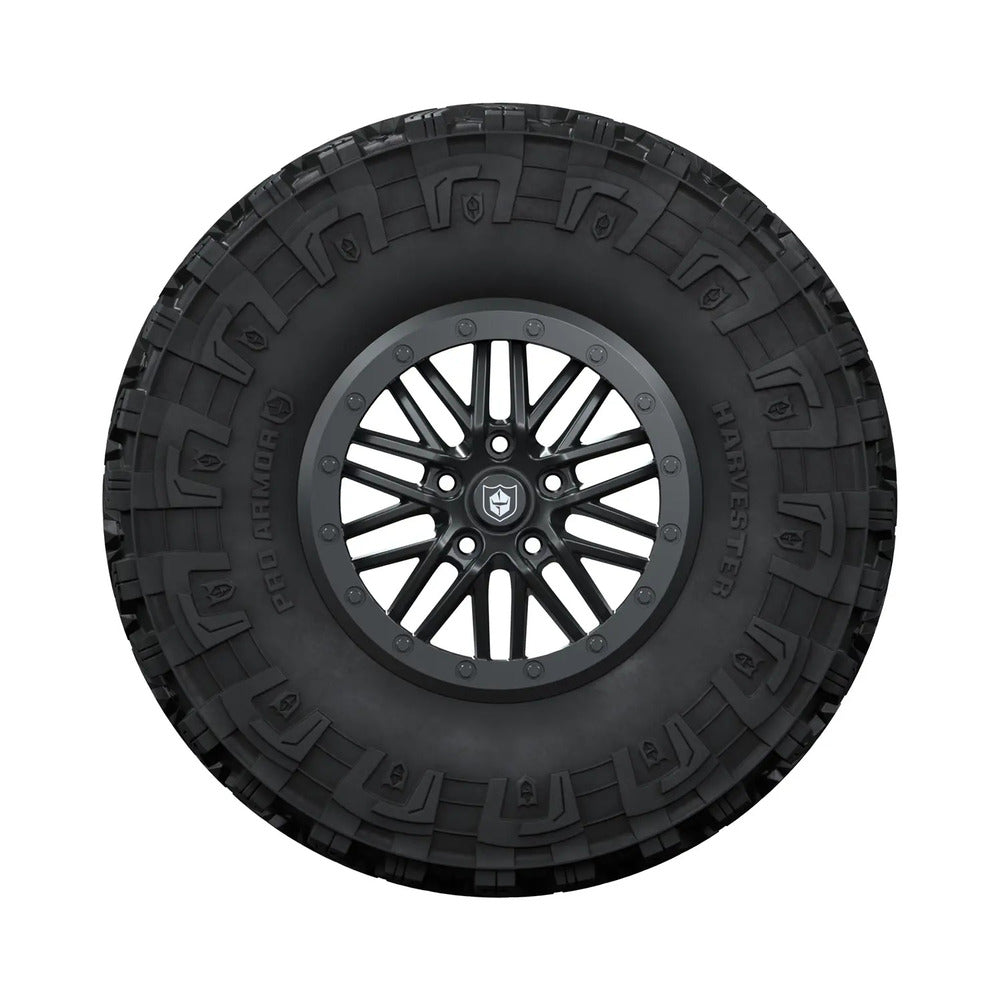 Polaris Pro Armor 5302 Beadlock & Harvester 32" × 10" R15 Wheel & Tire Set - Matte Black