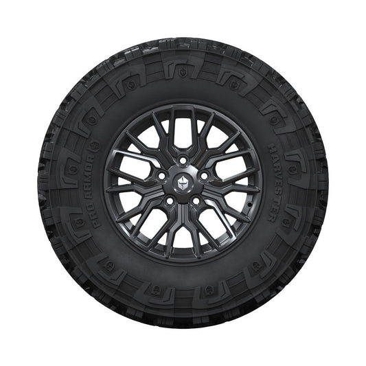 Polaris Pro Armor 5307 & Harvester 30" × 10" R15 Wheel & Tire Set - Matte Black