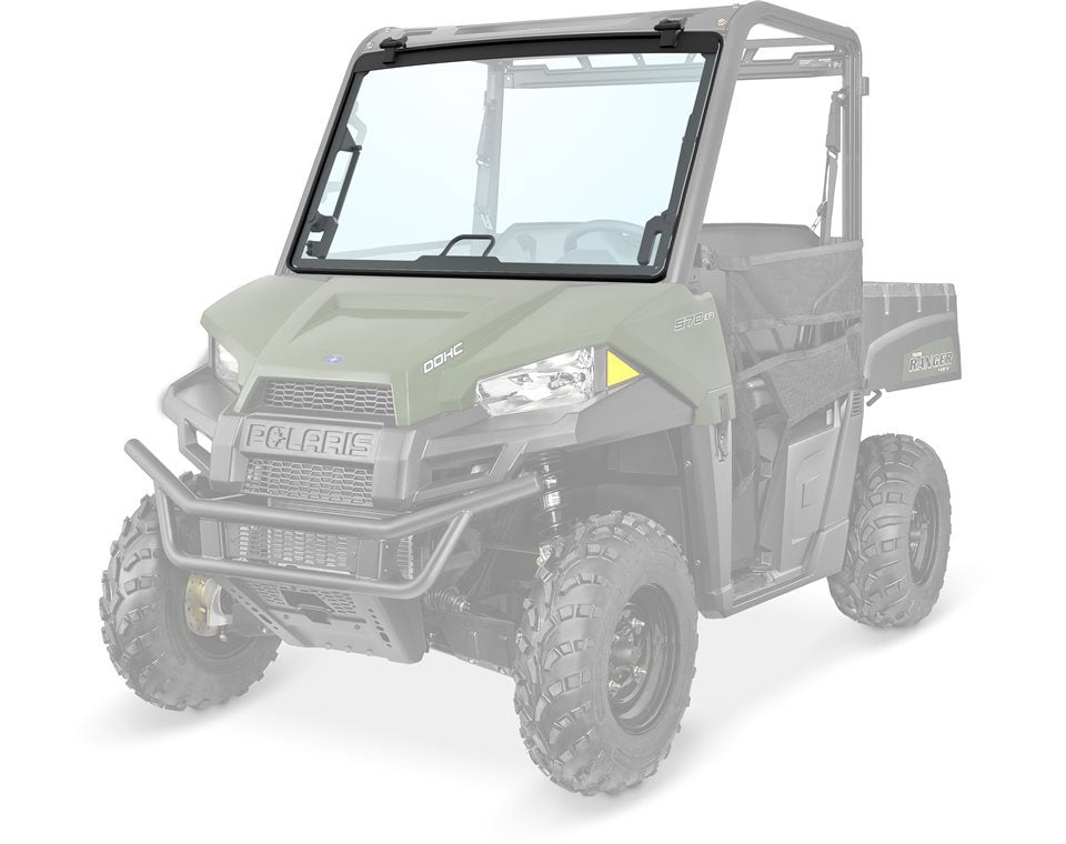 Polaris Ranger 500/570 Lock & Ride Full Tip-Out Windshield - Glass