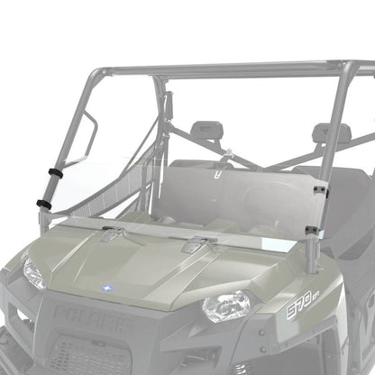 Polaris Ranger 570/800 Lock & Ride Half Windshield - Poly