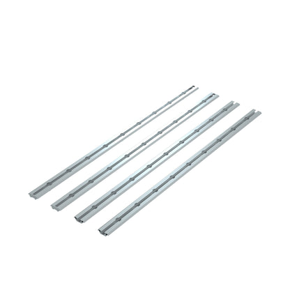 Polaris Ranger XD 1500 Lock & Ride MAX Rear Rails - MCS Cargo System & Rear Headache Rack