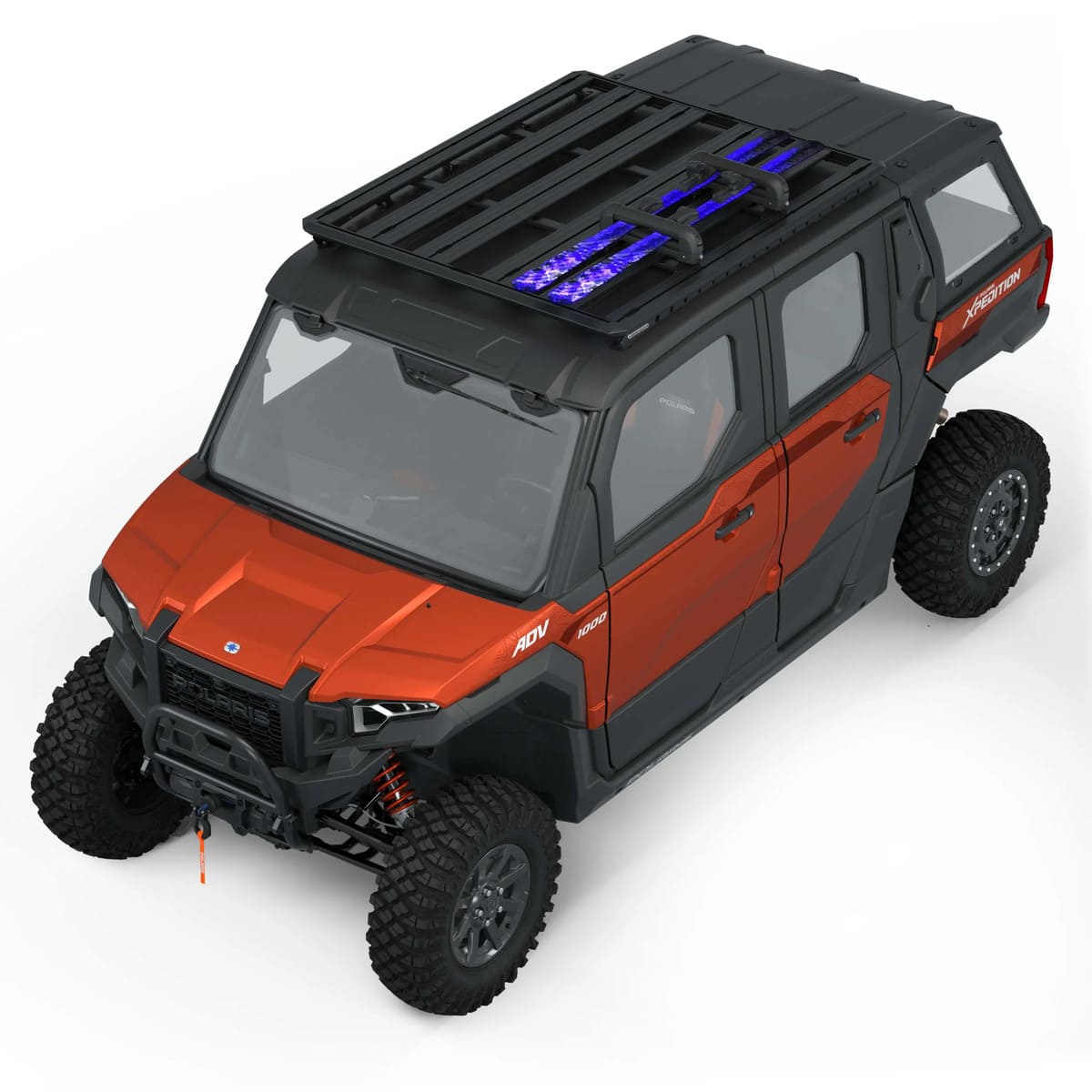 Polaris Rhino-Rack Fishing Rod & Ski Holder