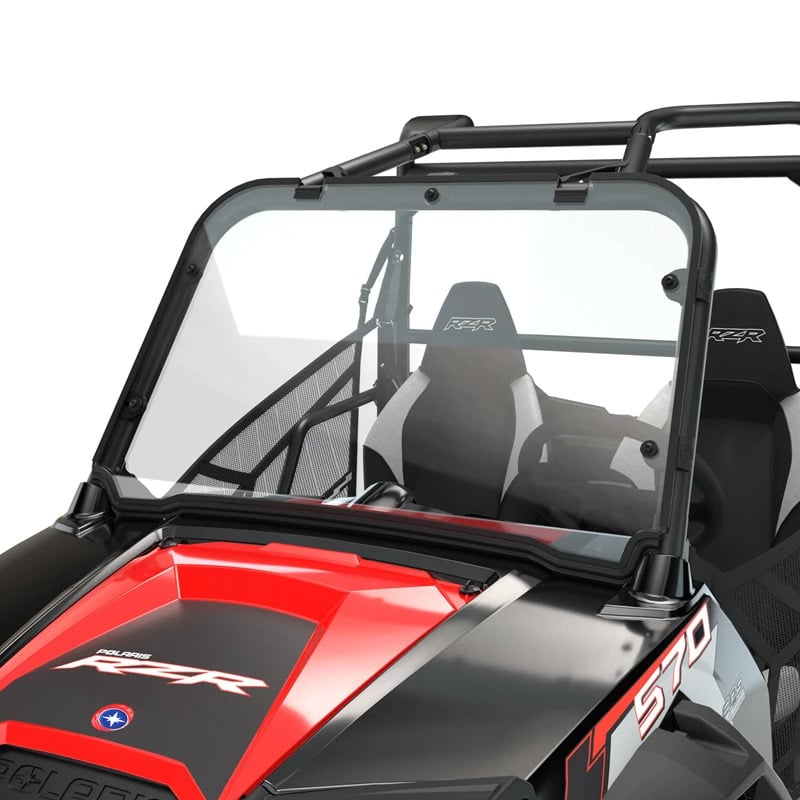 Polaris RZR 570/900 Lock & Ride Full Windshield - Poly