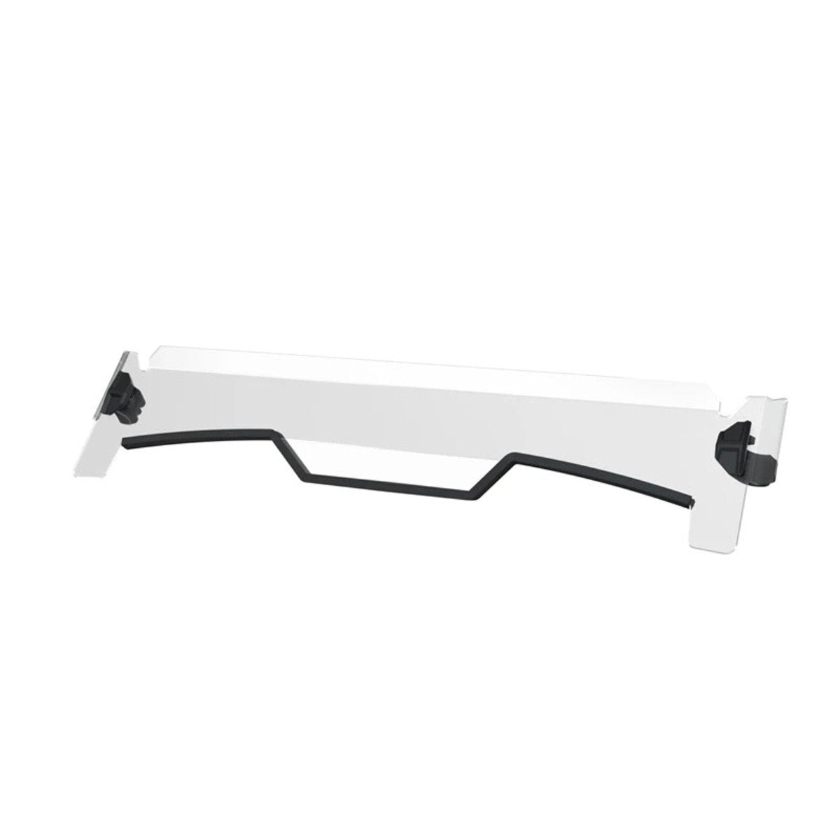 Polaris RZR Lock & Ride Half Windshield - Hard Coat Poly