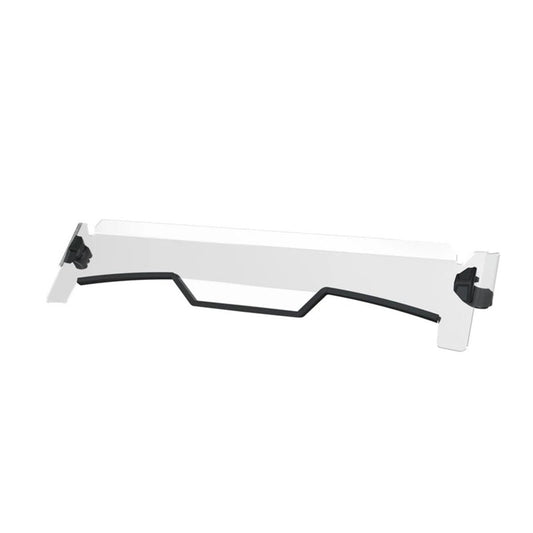 Polaris RZR Lock & Ride Half Windshield - Hard Coat Poly