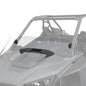 Polaris RZR Pro Lock & Ride Middle Half Windshield - Hard Coat Poly