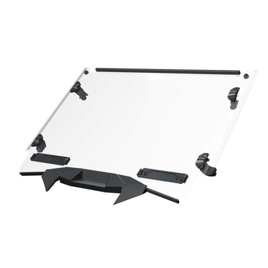 Polaris RZR Pro R 4 Seat Lock & Ride Full Vented Windshield - Hard Coat Polycarbonate
