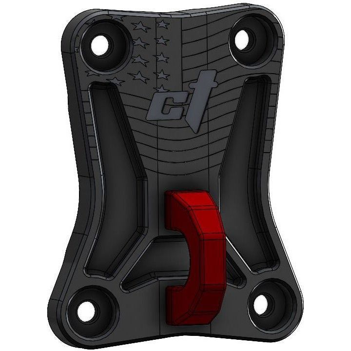 Polaris RZR Pro R / Turbo R Billet Radius Plate with Tow Ring