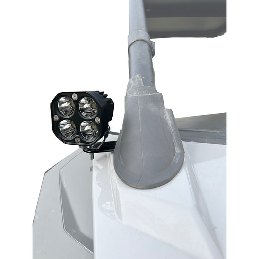 Polaris RZR Pro / Turbo R A-Pillar Light Pod Mount
