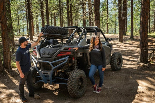 Polaris RZR Pro XP/Turbo R Pivoting Spare Tire Carrier