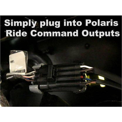 Polaris RZR Ride Command Amplifier RCA Harness (No Remote Wire)