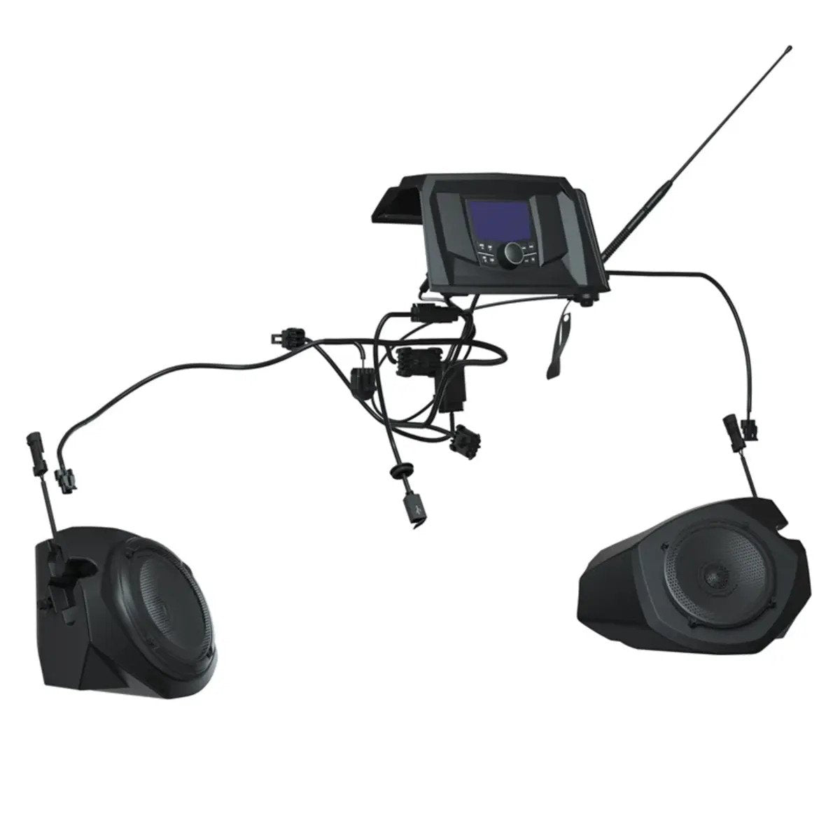 Polaris RZR PMX Audio Kit by Rockford Fosgate - Stage 1