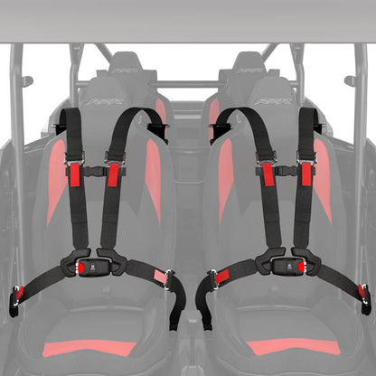 Polaris 2024 RZR Sub Zero 4 Point Front Harness Kit - 4 Seat