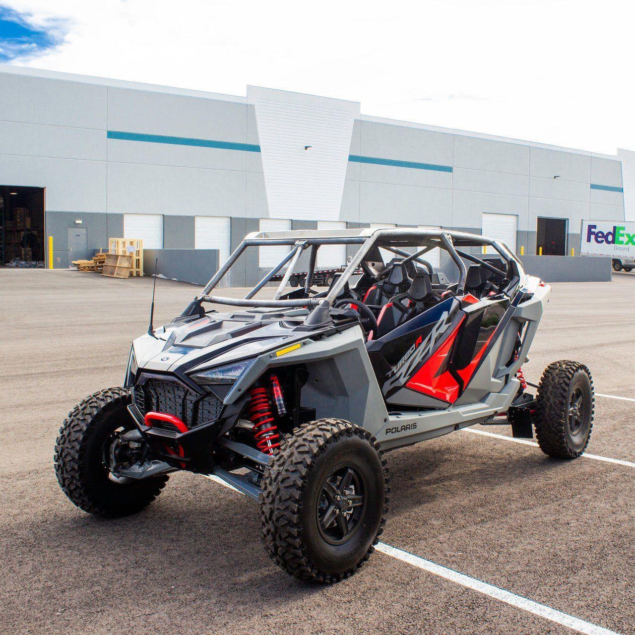 Polaris RZR Turbo R 4 Raw Fastback Shorty Cage