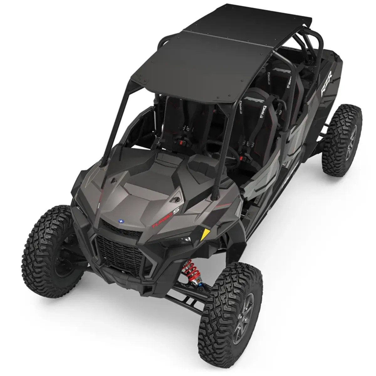 Polaris RZR XP 4/Turbo S Aluminum Roof - Black