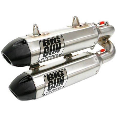 Polaris RZR XP Turbo Exo Stainless Dual Slip On Exhaust